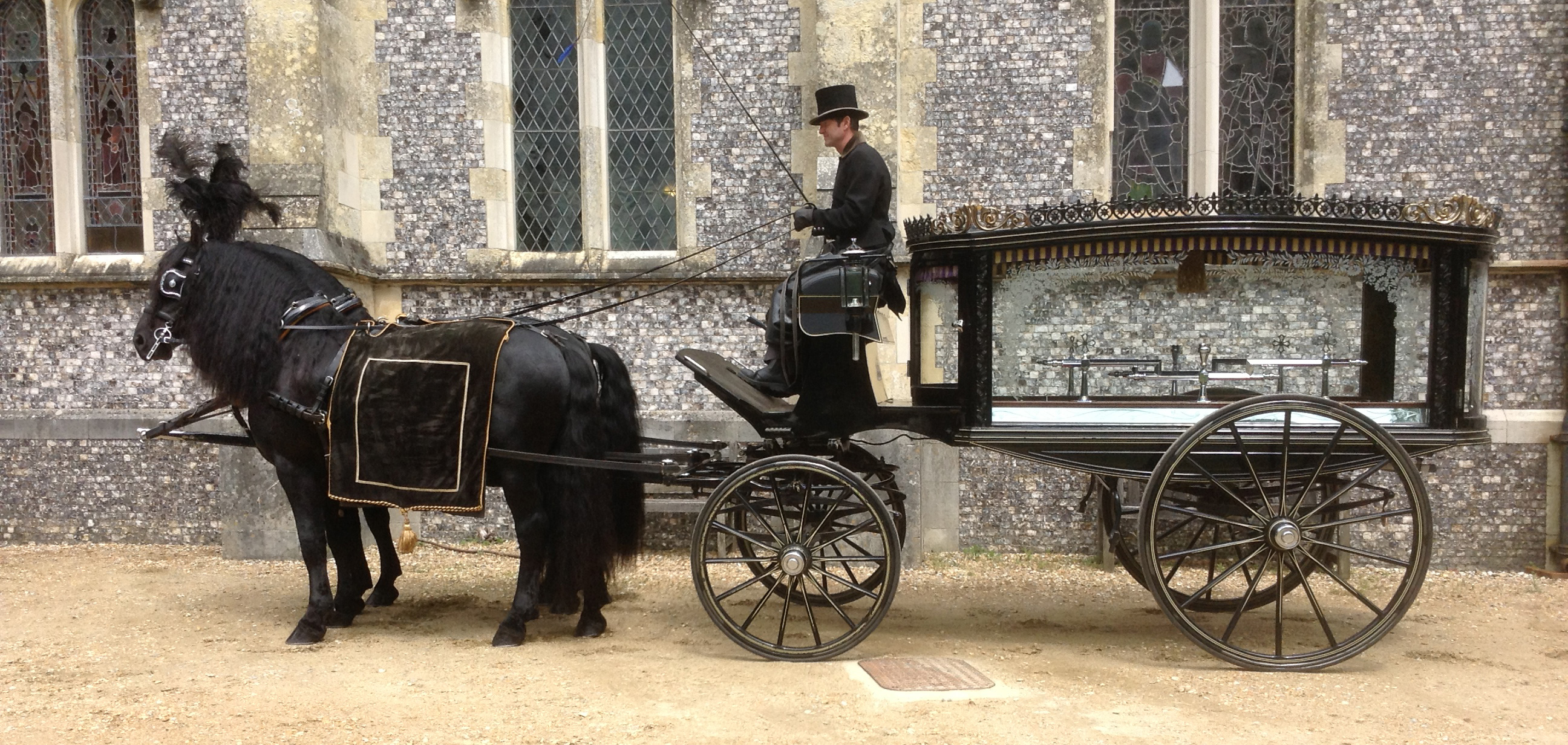 Chalcraft Funerals Horse and Carriage
